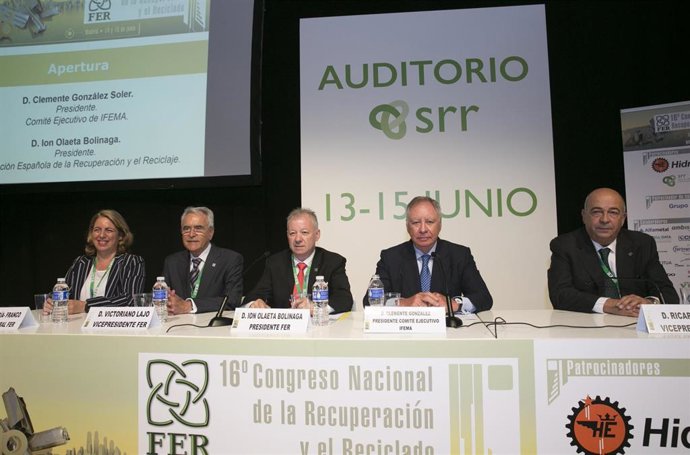 Archivo - SRR 2022 acogerá la Conferencia Europea de Reciclado