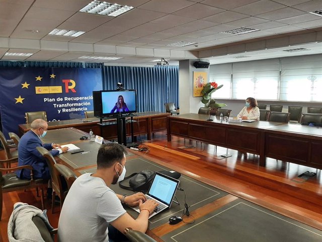 Comparecencia de la delegada por videoconferencia para anailizar las últimas partidas del Gobierno destinadas a CyL para modernizar la FP.