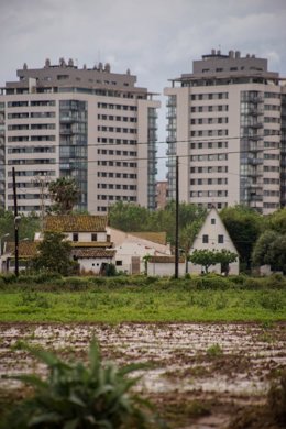 Una de las imágenes de la exposición en la Rambleta