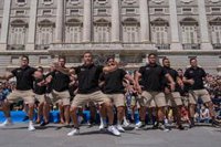 Los Classic All Blacks darán un 'clinic' de rugby con niños en Madrid