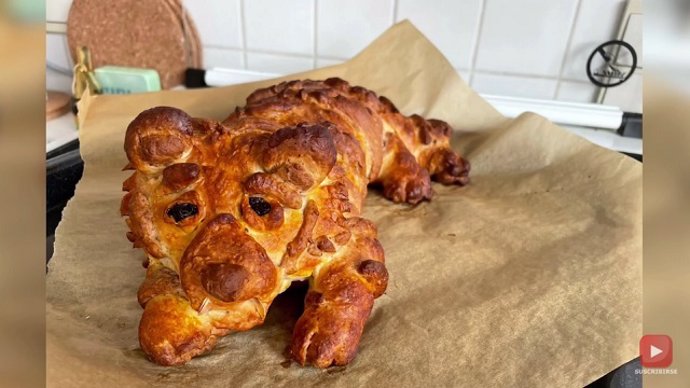 Este tigre está hecho de PAN | Recetas increíbles