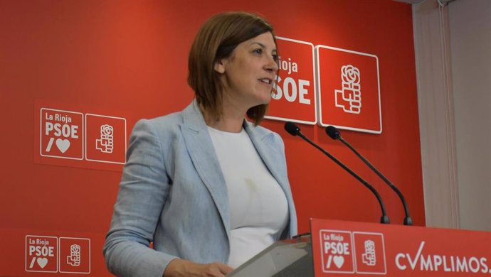 La secretaria de Organización del PSOE de La Rioja, María Marrodán