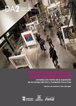 Cartel promocional del seminario sobre arte previsto en el DA2 de Salamanca.