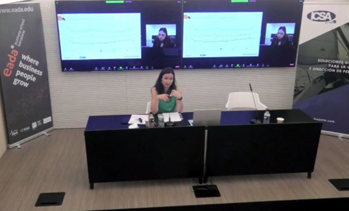 Moment de la presentació de l'estudi