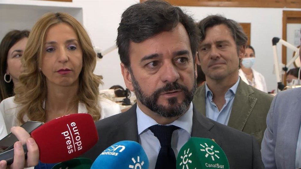 El consejero de Educación y Deporte, Manuel Alejandro Cardenete