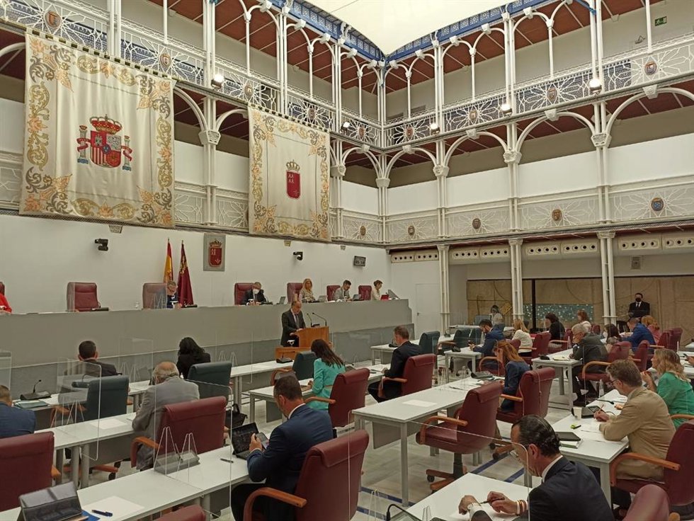 Pleno de la Asamblea Regional de Murcia