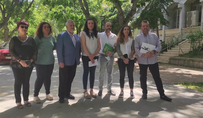 Presentación de la candidatura de Por Andalucía en Jaén.