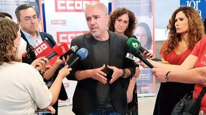 El secretario general de CCOO, Unai Sordo.