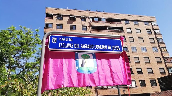 Plaza de las Esclavas del Sagrado Corazón de Jesús en Madrid