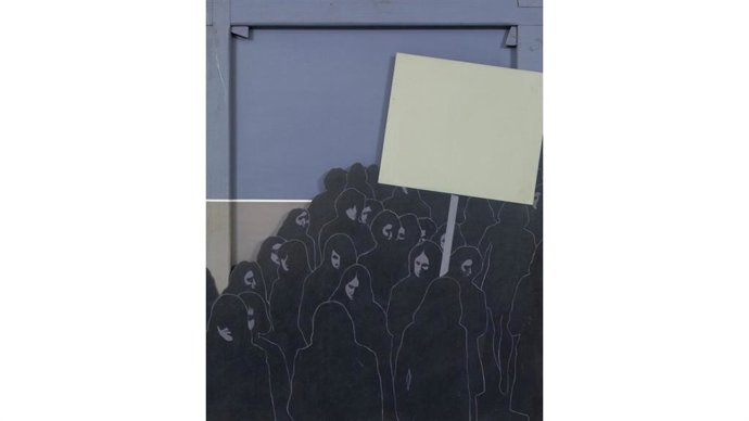 El IAACC Pablo Serrano presenta una pintura de Mariano Viejo en el Día Internacional de los Museos.