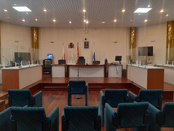 Salón de Actos del complejo judicial Las Salesas