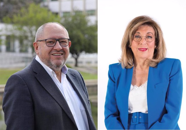 Los candidatos a rector de la UCO, Manuel Torralbo y Julieta Mérida