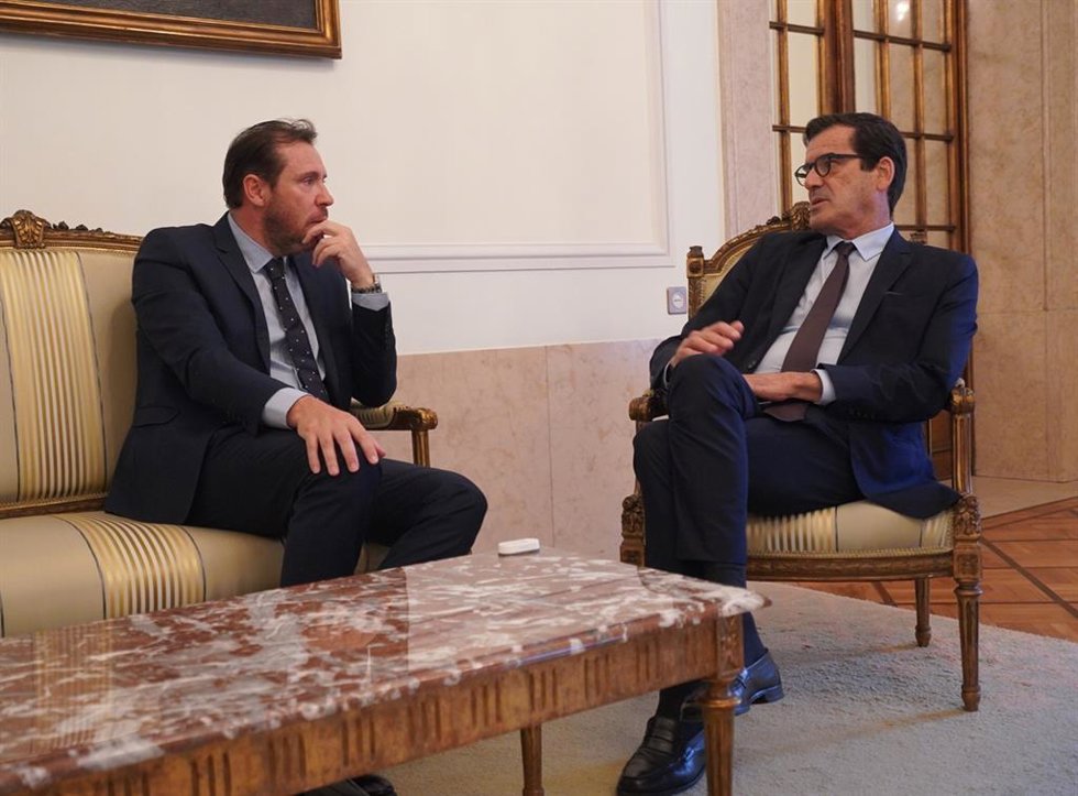 El alcalde de Valladolid, a la izquierda, reunido con el de Oporto para ese ansiado proyecto de la V Atlántica del Vino.