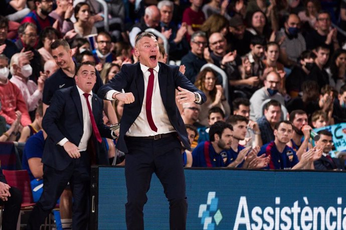 Sarunas Jasikevicius durante un partido del Bara