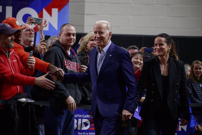 Imagen de archivo del presidente de Estados Unidos, Joe Biden, junto a su hija Ashley Biden