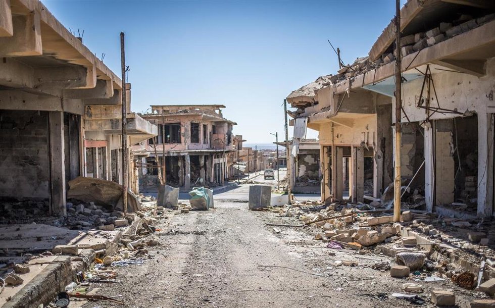 Archivo - Ciudad de Sinyar, en Irak