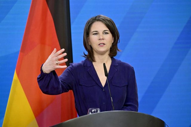 Ministra alemana de Asuntos Exteriores, Annalena Baerbock. Foto: John Macdougall/AFP Pool/dpa