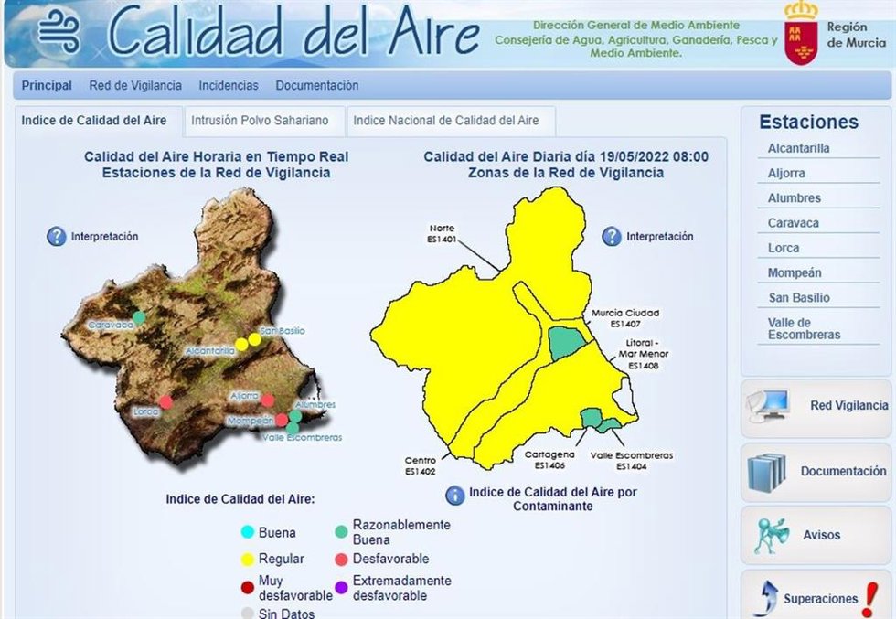 Imagen del mapa de partículas