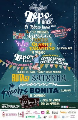 Cartel del festival ZepoRock