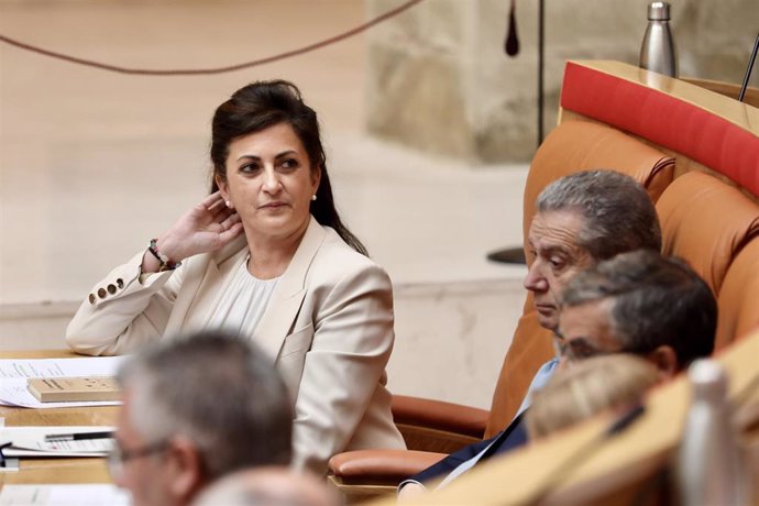 La presidenta del Gobierno, Concha Andreu