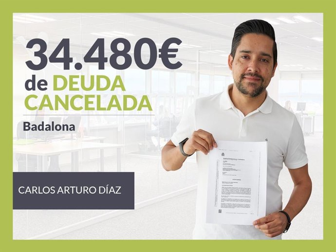 Carlos Arturo Díaz, exonerado con Repara Tu Deuda.