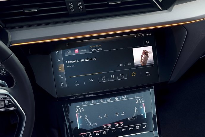 Archivo - Audi adds Apple Music to a wide range of its models