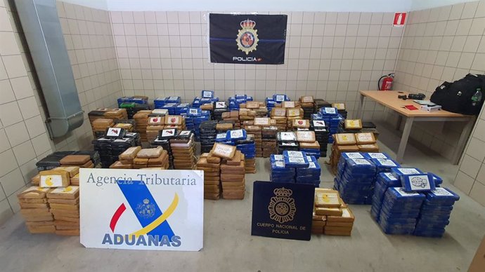 Els 1.500 quilos de cocana confiscats al Port de Barcelona