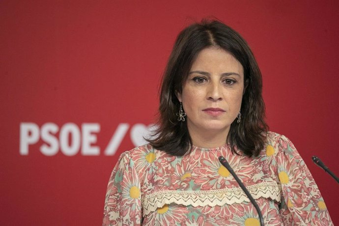 La vicesecretaria general del PSOE, Adriana Lastra, en una foto de archivo.