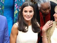 La Reina Letizia recupera uno de sus vestidos preferidos tras sus espectaculares estrenos ante la Jequesa de Catar