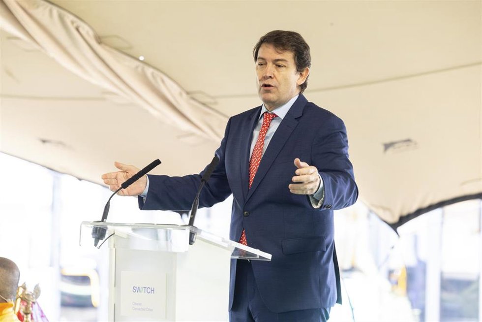 Archivo - El presidente de la Junta de Castilla y León, Alfonso Fernández Mañueco. Archivo