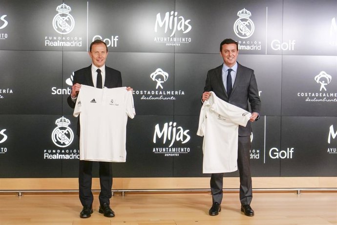 Presentación del Circuito Solidario de Golf de la Fundación Real Madrid.