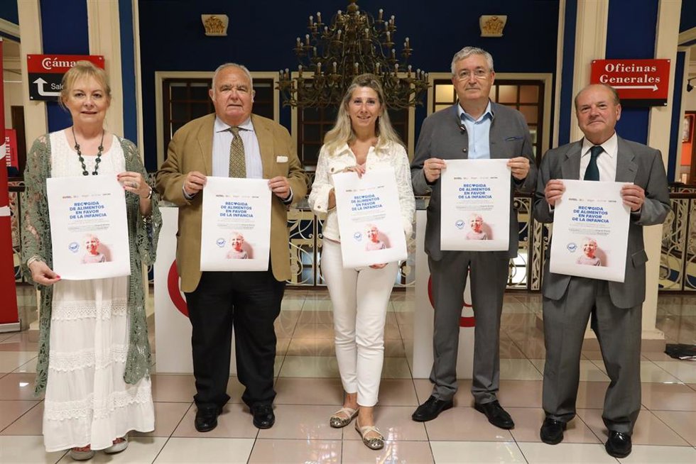 Presentación de la campaña a beneficio del Banco de Alimentos