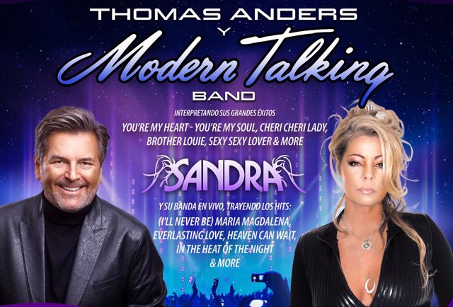 Thomas Anders (Modern Talking) y Sandra toman el WiZink Center de Madrid con sus himnos eurodance de los 80
