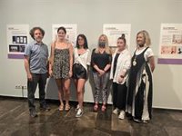 Más de 50 trabajos de fin de grado de la ESDA se exhiben en la sala 4º Espacio de la Diputación de Zaragoza