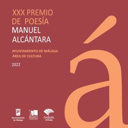 Cartel del XXX Premio de Poesía Manuel Alcántara, para el que se pueden enviar propuestas de poemas hasta el 8 de junio