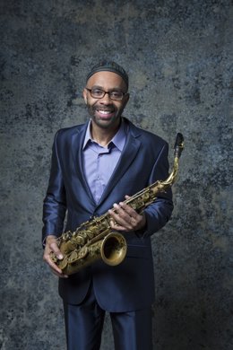 Archivo - Kenny Garrett,  saxofonista de jazz y flautista, en imagen de archivo