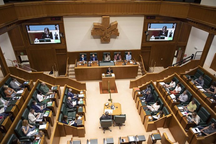 Pleno del Parlamento Vasco