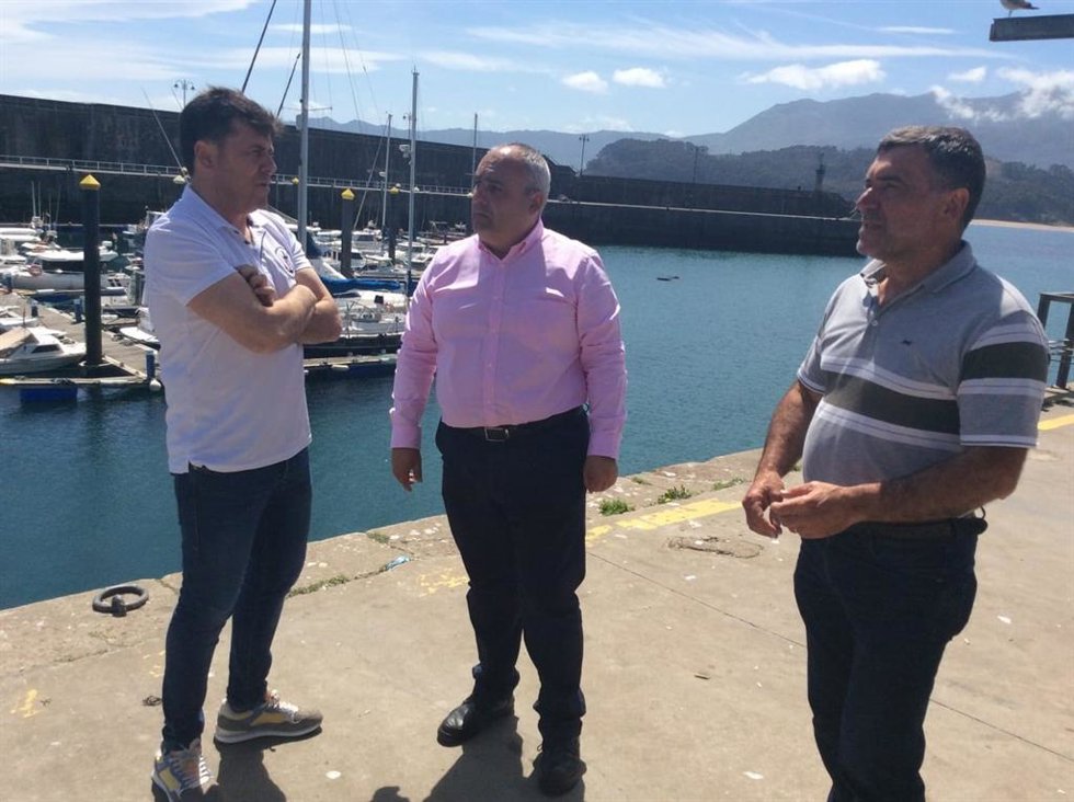 Javier Brea Carlos Manso, y Justino Pérez.