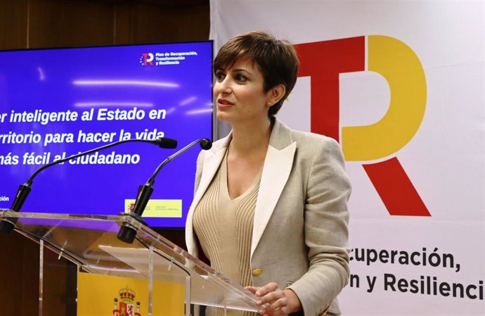 La portavoz del Gobierno y ministra de Política Territorial, Isabel Rodríguez