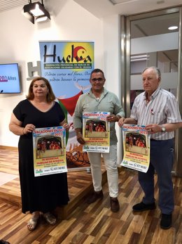 Presentación del programa 'Vacaciones en paz' en la provincia de Huelva.
