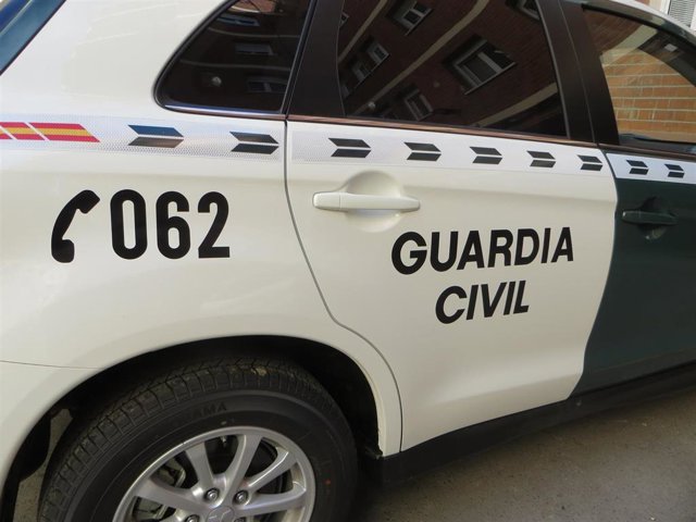 Vehículo de la Guardia Civil.