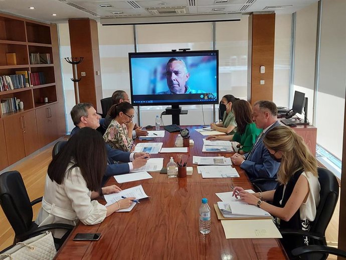 Reunión entre administraciones para ceder el hospital de Alarcos.