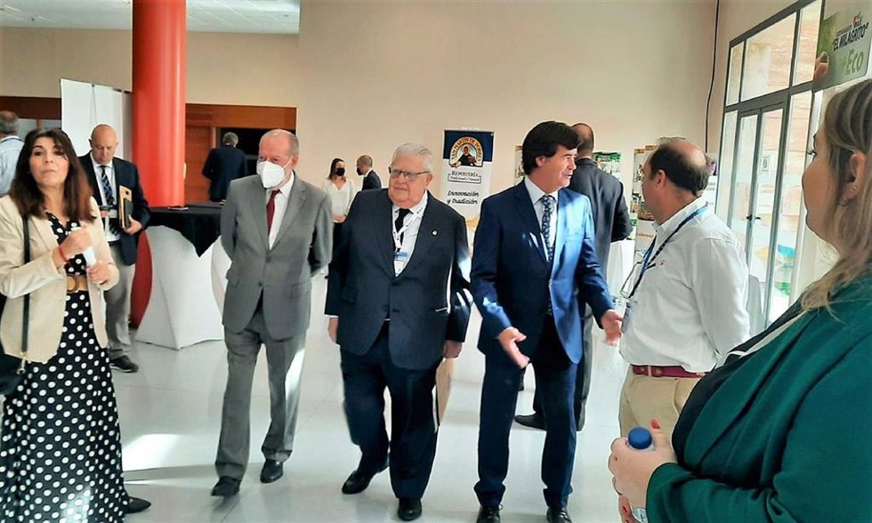 Villalobos, en el acto de entrega de los Premios Feicase 2022.