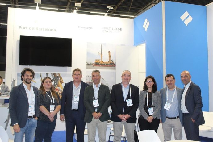 La delegació del Port de Barcelona a Breakbulk Europe