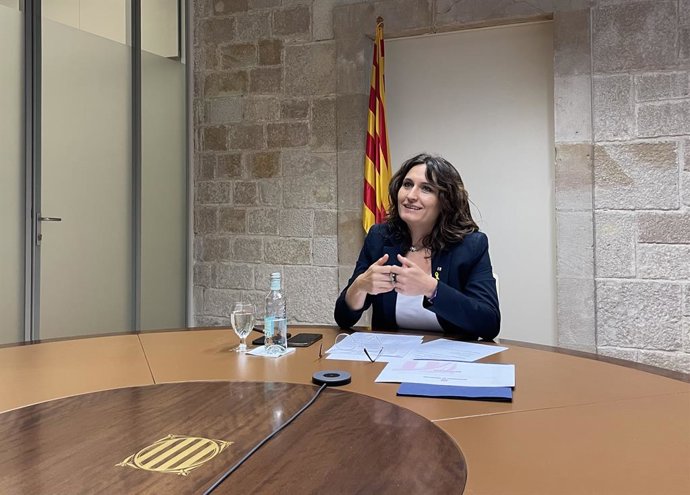 La consellera de Presidncia de la Generalitat, Laura Vilagr