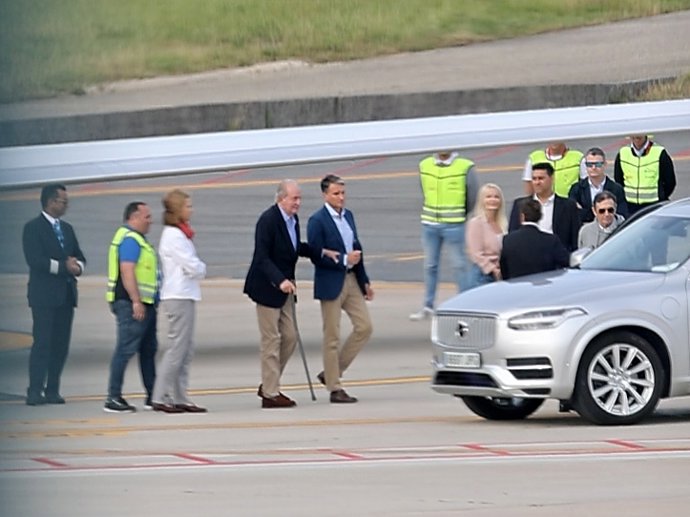 EL REY EMÉRITO LLEGA A ESPAÑA