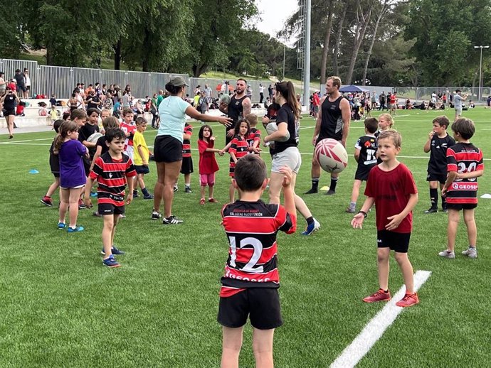 Los Classic All Blacks imparten un clinic en Madrid