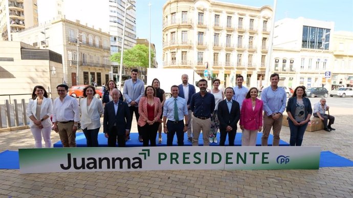 PP de Almería presenta su candidatura para el 19J y la destaca como la que "más se parece a los almerienses