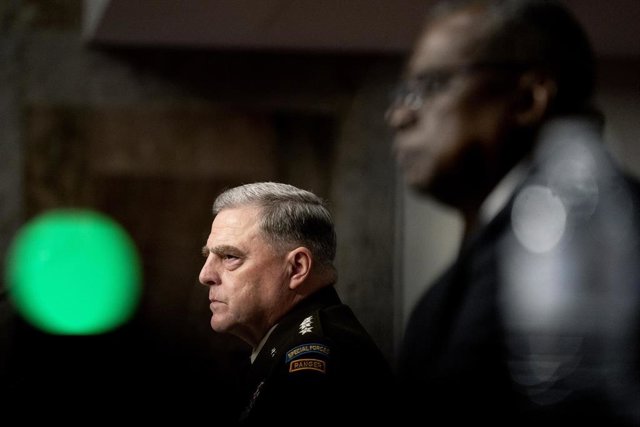 Archivo - El jefe del Estado Mayor Conjunto de Estados Unidos, el general Mark Milley.