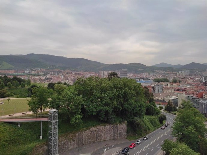 Cielos nublados en Bilbao (archivo)